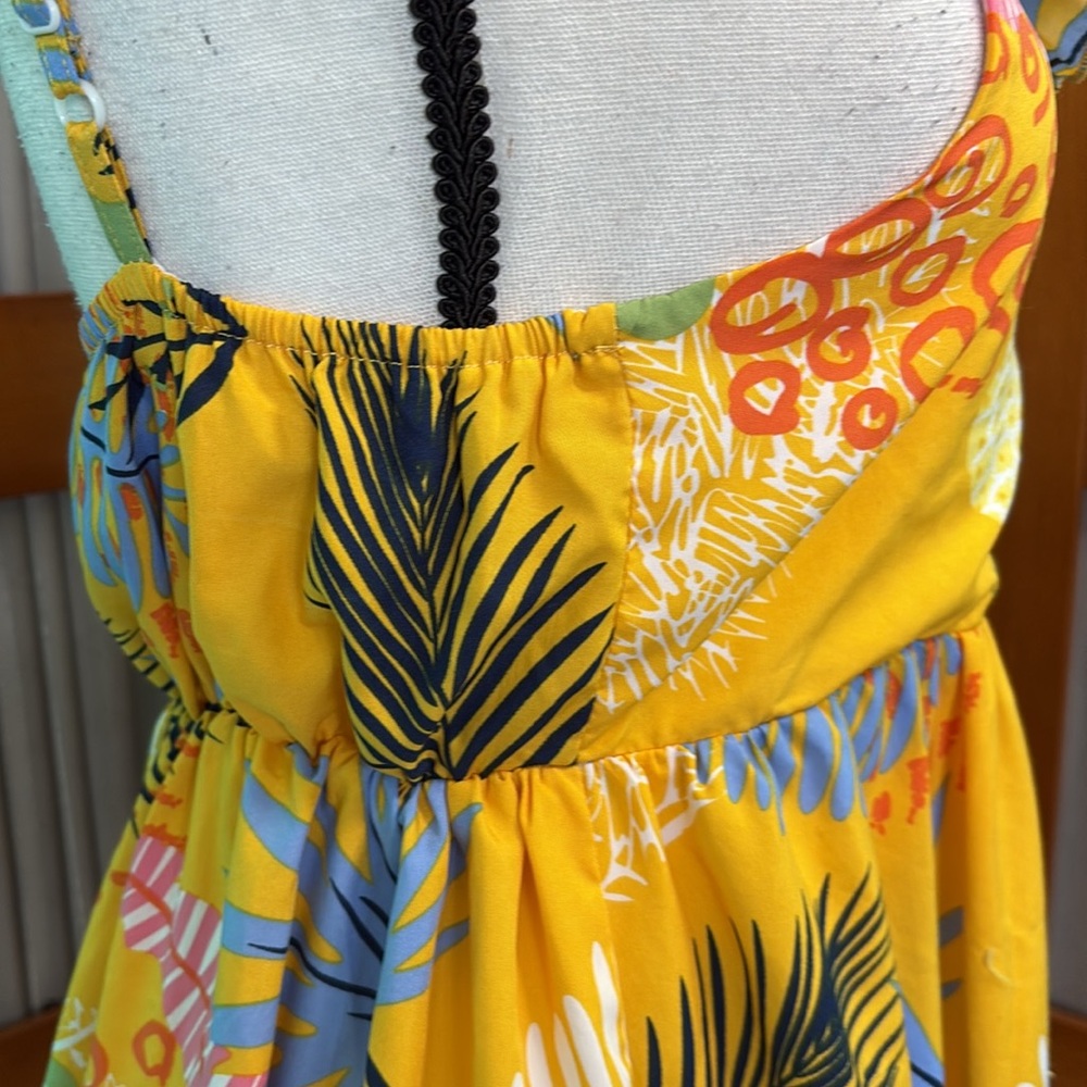 Sunny Floral Kids Dress - Picture 5 of 9